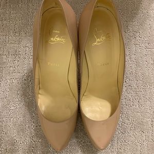 Christian Louboutin “Rolando” 120 patent calf heel